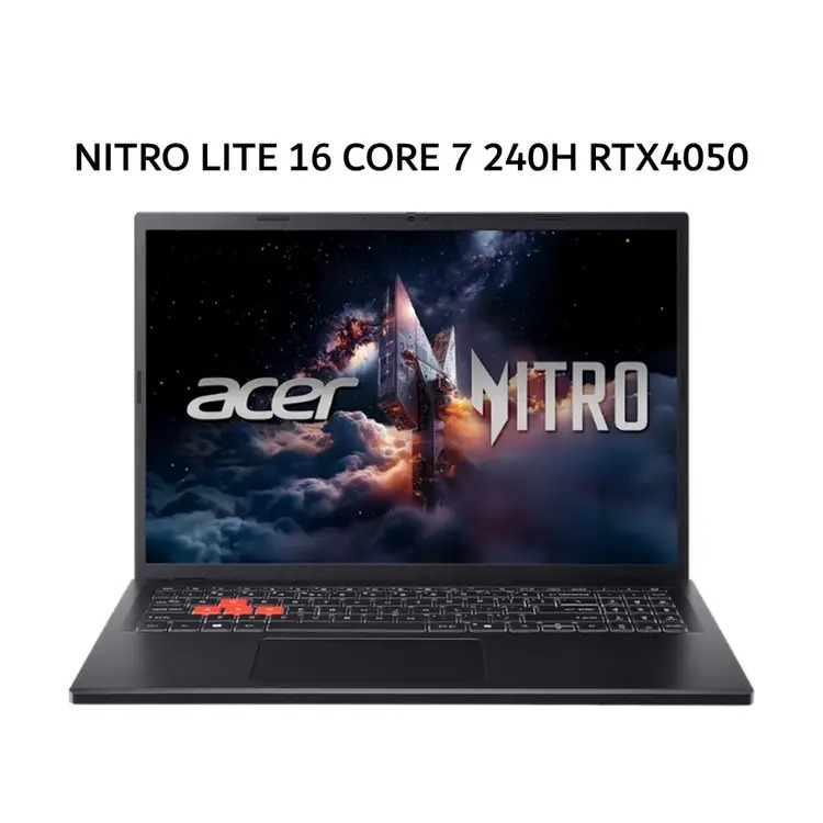ACER NITRO LITE 16 CORE 7 240H RTX4050